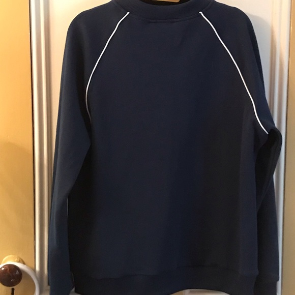 BENCH Navy Blue Full-Zip Activewear Sweater Jacket - Womens Large - Picture 5 of 8